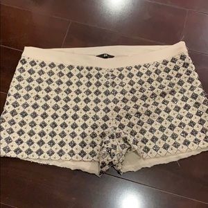 Beaded shorts